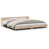 Image de vidaXL Cadre de lit sans matelas 200x200 cm bois massif de pin