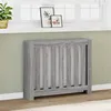 Image de vidaXL vidaXL Cache-radiateur sonoma gris 104x20x82 cm bois d'ingénierie