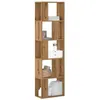 Image de vidaXL Bibliothèque 5 niveaux chêne artisanal bois ingénierie852788