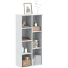 Image de vidaXL Vidaxl Bibliothèque Blanc 50x25x105 Cm Bois D'ingénierie