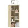 Image de vidaXL Bibliothèque chêne sonoma 50x25x105 cm bois d'ingénierie852791