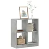 Image de vidaXL Bibliothèque gris béton 68,5x32x75 cm bois d'ingénierie852810