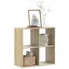 Image de vidaXL Bibliothèque chêne sonoma 68,5x32x68,5 cm bois d'ingénierie852827