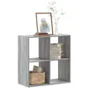 Image de vidaXL BibliothÃ¨que sonoma gris 68,5x32x68,5 cm bois d'ingÃ©nierie