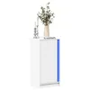 Image de vidaXL Buffet avec LED blanc 42,5x34x85 cm bois d'ingénierie852138