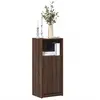 Image de vidaXL Vidaxl Buffet Avec Led Chêne Marron 42,5x34x100 Cm Bois D'ingénierie