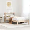 Image de vidaXL Cadre de lit sans matelas 90x200 cm bois de pin massif