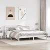 Image de vidaXL Cadre de lit sans matelas blanc 180x200 cm bois massif de pin