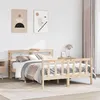 Image de vidaXL Cadre de lit sans matelas 160x200 cm bois massif de pin