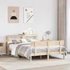 Image de vidaXL Cadre de lit sans matelas 120x190 cm bois de pin massif