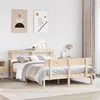 Image de vidaXL Cadre de lit sans matelas 120x200 cm bois de pin massif
