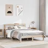 Image de vidaXL Cadre de lit avec tête de lit 160x200 cm bois de pin massif