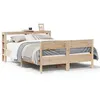 Image de vidaXL Cadre de lit sans matelas 140x190 cm bois de pin massif