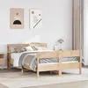 Image de vidaXL Cadre de lit sans matelas 120x190 cm bois de pin massif