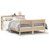 Image de vidaXL Cadre de lit sans matelas 120x190 cm bois de pin massif