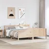 Image de vidaXL Cadre de lit sans matelas 180x200 cm bois massif de pin
