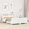 Image de vidaXL Cadre de lit sans matelas blanc 120x190 cm bois de pin massif