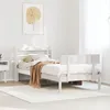 Image de vidaXL Cadre de lit sans matelas blanc 90x200 cm bois de pin massif