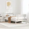 Image de vidaXL Cadre de lit sans matelas blanc 100x200 cm bois de pin massif