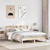 Image de vidaXL Cadre de lit sans matelas 150x200 cm bois de pin massif