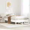 Image de vidaXL Cadre de lit sans matelas blanc 90x200 cm bois de pin massif