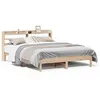 Image de vidaXL Cadre de lit sans matelas 135x190 cm bois de pin massif
