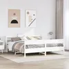 Image de vidaXL Cadre de lit sans matelas blanc 180x200 cm bois massif de pin