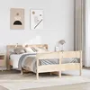 Image de vidaXL Cadre de lit sans matelas 150x200 cm bois de pin massif