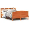 Image de vidaXL Cadre de lit sans matelas cire marron 160x200cm bois pin massif