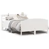 Image de vidaXL Cadre de lit sans matelas blanc 150x200 cm bois de pin massif