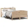 Image de vidaXL Cadre de lit sans matelas 135x190 cm bois de pin massif