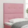 Image de TÃªte de lit LED vidaXL Rose 80 cm Velours