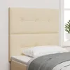 Image de TÃªte de lit LED vidaXL CrÃ¨me 90 cm Tissu