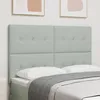 Image de Vidaxl Luminaire De TÃªte Led Gris Clair 72 Cm Velours
