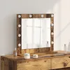 Image de vidaXL Miroir vanitÃ© Bois ancien Bois, Verre 60 x 55 x 18 cm Miroir
