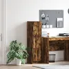Image de Vidaxl Buffet ChÃªne FumÃ© ChÃªne FumÃ© Bois Grand Buffet ChÃªne FumÃ©