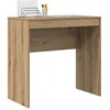 Image de Vidaxl Bureau D'Ã©criture ChÃªne Bois D'ingÃ©nierie 80 X 40 X 76 Cm