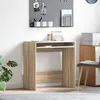 Image de vidaXL Vidaxl Bureau D'ordinateur Chêne Sonoma Bois D'ingénierie Compact
