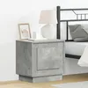 Image de Tables de chevet vidaXL Ensemble de 2 Gris bÃ©ton Bois d'ingÃ©nierie
