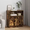 Image de Vidaxl Buffets & Meubles De Rangement ChÃªne FumÃ© Bois D'ingÃ©nierie Moyen