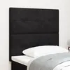 Image de TÃªte de lit vidaXL capitonnÃ©e noire 90 cm en velours