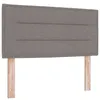 Image de vidaXL TÃªte de lit Design LinÃ©aire Taupe 80 cm Tissu