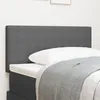 Image de TÃªte de lit LED vidaXL Design Simple Gris Clair 80 cm Tissu Velours CÃ´telÃ©