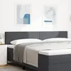 Image de TÃªte de lit LED vidaXL Design Simple Gris FoncÃ© 100 cm en Velours CÃ´telÃ©