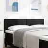 Image de Cabezal LED vidaXL con botoneo capitonÃ© Noir de 80 cm en tissu