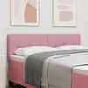 Image de TÃªtiÃ¨re LED vidaXL CapitonnÃ©e Rose 80 cm en Velours