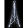 Image de vidaXL Sapin de Noël à LED 363 LED blanc froid 182 cm3307644
