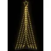 Image de vidaXL Sapin de Noël à LED 339 LED blanc chaud 182 cm3307645