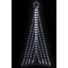 Image de vidaXL Sapin de Noël à LED 339 LED blanc froid 182 cm3307646