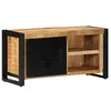 Image de vidaXL Meuble TV 80x30x40 cm bois massif de manguier brut4013587